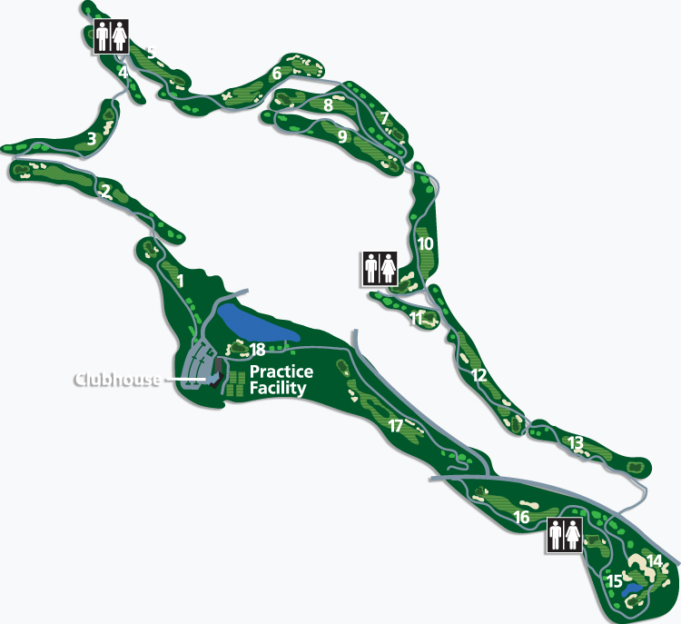 The Quail Course Overview Map