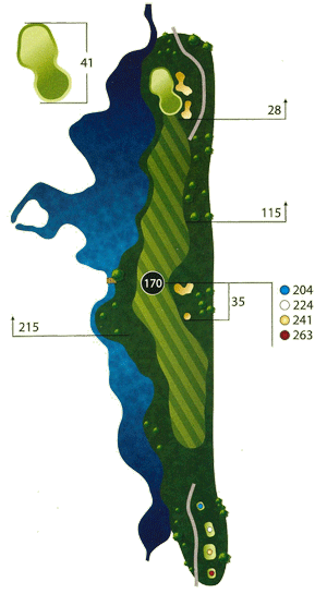 Hole 14 graphic