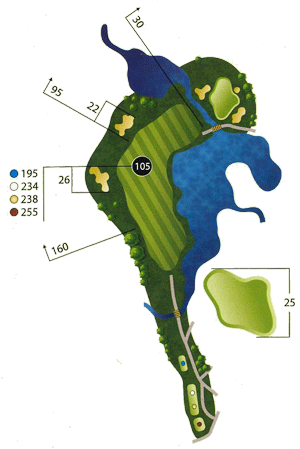 Hole 16 graphic