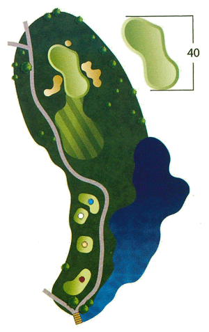 Hole 8 graphic